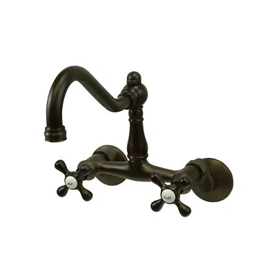 Kingston Brass Elements of Design ES3225AX Hot Springs 2-Handle Wall Mount Ki... - Image 1 of 3