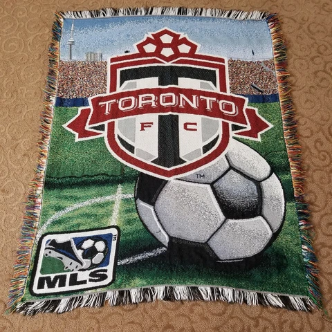 MLS Toronto FC Tapestry Blanket Woven Futbol Club Soccer Northwest Company USA Cover