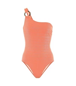 Solid & Striped The Juliana One Shoulder Lurex Badeanzug / Orange / UVP: 195,00 € - Bild 1 von 5