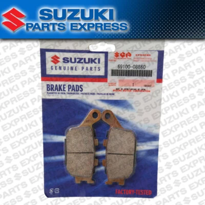 NEW 2016 - 2024 SUZUKI OEM GSX-S1000 GSXS GSX-S 1000 REAR BRAKE PADS 69100-08860 — 第 1/4 张图片