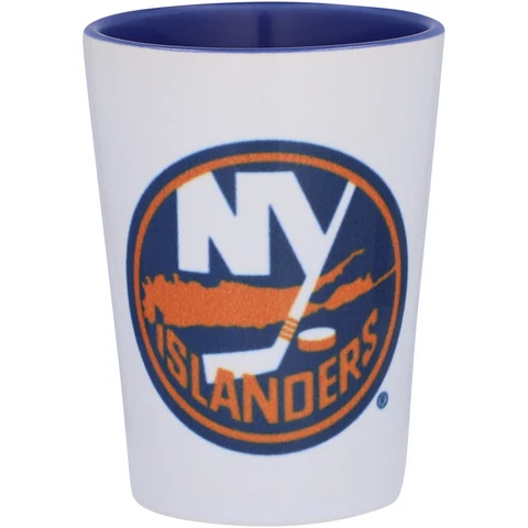 New York Islanders 2oz. Inner Color Shot Glass Cover