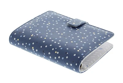 Filofax Pocket Organizer INDIGO Snow Planer A7 Agenda Kunstleder 19 mm Ringung  - Bild 1 von 4