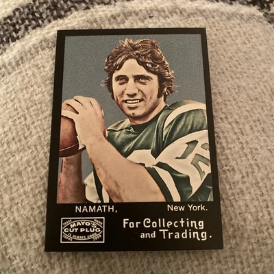 2008 Topps Mayo - Joe Namath #170 - Image 1 of 2