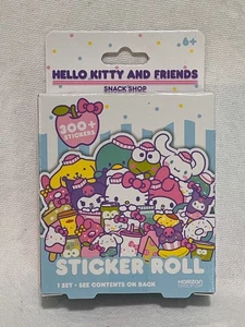 HELLO KITTY AND FRIENDS SNACK SHOP STICKER ROLL 300+ SANRIO - Picture 1 of 3