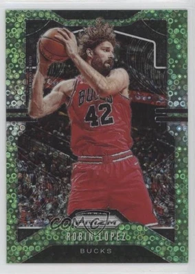 2019-20 Panini Prizm Fast Break Neon Green Prizm /5 Robin Lopez #206 - Image 1 of 2