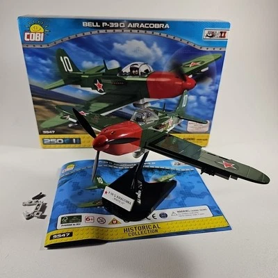 COBI Historical Collection Bell P-39Q Airacobra Plane Set # 5547 - Image 1 of 4