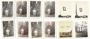 12 Old Photos WWII Marine & 2 Sailors New Berlinville, PA Honor Roll Berks Co. - Picture 1 of 15