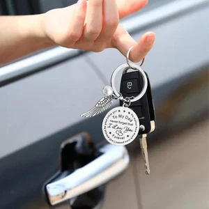 Father’S Day Gifts Keychain Creative Pendant Stainless Steel Stylish Dad Gifts - Picture 1 of 5