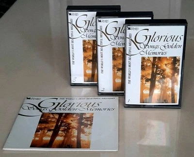 Glorious Songs, Golden Memories Reader’s Digest 3x Audio Cassette Tapes Set Book - Image 1 of 4