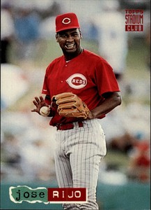 1994 Stadium Club Baseball #596 Jose Rijo