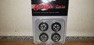 1:18  GMP STREET FIGHTER BILLET WHEELS - DARK GREY SPOKES - 18967- SALE PRICE - Image 1 of 4