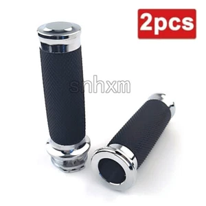 Empuñaduras de manillar de 1" para Yamaha V Star 1300 1100 950 650 XVS Custom Classic - Imagen 1 de 5