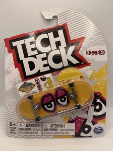 Tech Deck KROOKED Ultra Rare Fingerboard 2022 Skateboards New - Picture 1 of 2