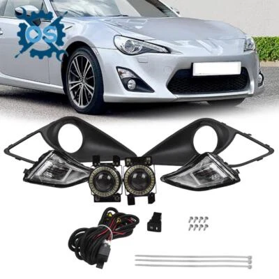 2 PCS LED Fog Lights Lamps w/ Corner Lights For 2012-2016 Toyota GT86 Scion FR-S - Image 1 of 4