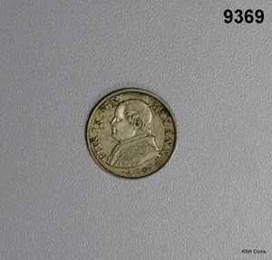 1868 ITALIAN STATES 10 SOLDI AU #9369 - Picture 1 of 2