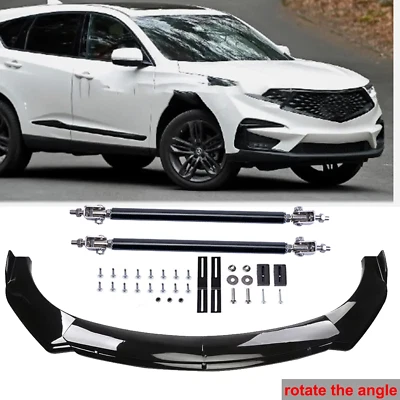 For Acura RDX 2010-2023  Front Bumper Lip Part Accessories Splitter Spoiler Body Foto 1 de 4
