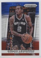 2013-14 Panini Prizm Blue White & Red Pulsar Prizms Kawhi Leonard #42