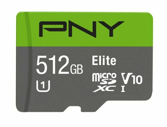 PNY Technologies P-SDU512U190EL-GE 512GB Elite UHS-I microSDXC Memory Card... - Image 1 of 1