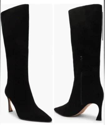 ALEXANDRE BIRMAN MUJER KYRA GAMUZA BOTA HASTA LA RODILLA 85 NEGRA Talla 8 795$ Foto 1 de 4