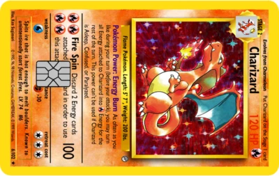 Pokémonster Card Collection Credit Card Skin / Wrap Decal Pre-Cut Sticker - Image 1 of 4