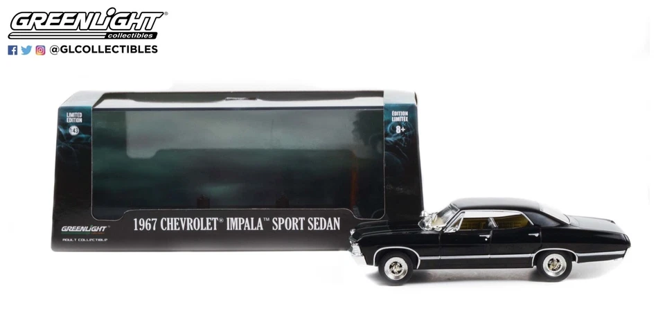 Chevrolet Impala Sport Sedán (1967) - Greenlight 1 43 - GL86443SN