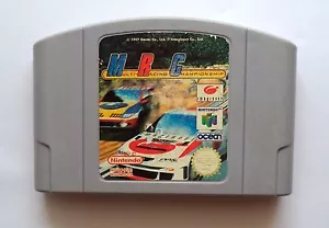 MRC: Multi-Racing Championship (Nintendo 64, N64, 1997) NUS-NMRP-ITA. Getestet - Bild 1 von 2