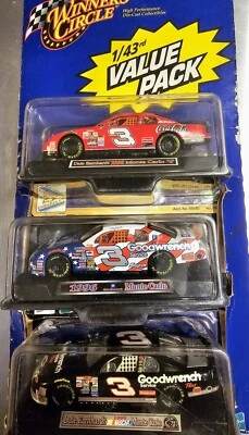 NASCAR VALUE PACK 3 CARS * All Dale Earnhardt**, Dale , Hasbro DieCast - Image 1 of 2