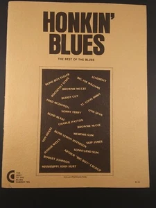 Vtg Honkin' Blues The Best of the Blues #10 Song/Chord Leadbelly Blind Blake B8 - Picture 1 of 5