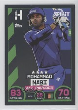 2021 Topps Cricket Attax The Hundred Mohammad Nabi #32