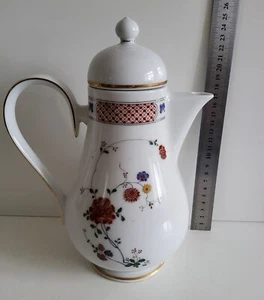 Noritake Ireland Coffee Pot Nanking 2860 Design Porcelain Very Good Condition - Picture 1 of 11
