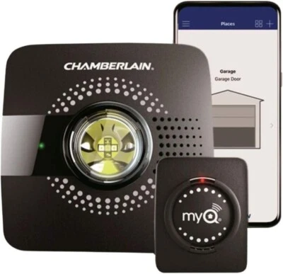 Chamberlain MyQ Smart Garage Hub - Black - Image 1 of 4