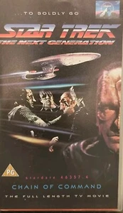 Star Trek - The Next Generation - Chain of Command tv movie - tested - Picture 1 of 7