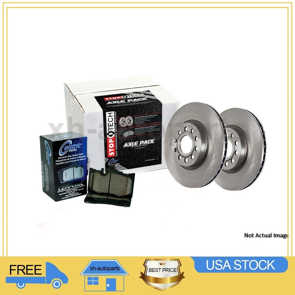 Se adapta a Toyota Matrix 2003~2008 1X Piezas delanteras centradas Pastilla de freno de disco y kit de rotor Foto 1 de 1