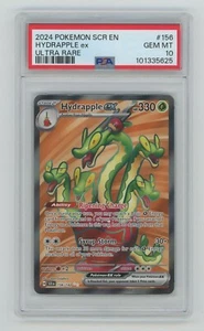 PSA 10 - 2024 Pokemon Scr En-Stellar Crown 156 Hydrapple Ex | Ultra Rare - Picture 1 of 2