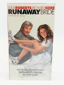 Runaway Bride VHS Tape Julia Roberts Richard Gere 1999 factory sealed - Imagen 1 de 3