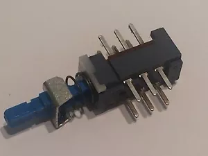 ALPS NON LATCHING MOMENTARY PUSH SWITCH 2PDT PCB MOUNT blb6 - Picture 1 of 3