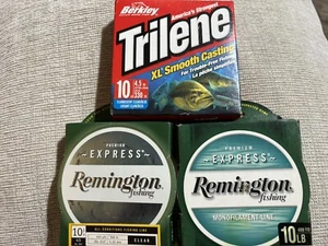 Premium Express Remington & Trilene Clear Fishing Line 10 LB Test 1130 Yds - Picture 1 of 1