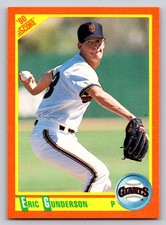 1990  Score Rookie & Traded #99T Eric Gunderson Rookie Card