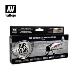 PINTURAS AERÓGRAFO - VALLEJO MODELO AIR - RAF DAY FIGHTER PREGUERRA HASTA 1941 - 71149 - Imagen 1 de 2