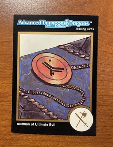 Dungeons and dragons - (1991) trading card #428 Talisman of ultimate evil - Picture 1 of 4