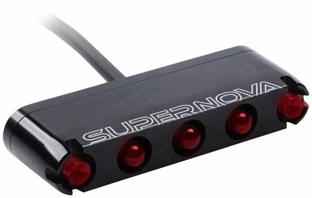 Luz trasera Supernova M99 eBike: 6V, negra Foto 1 de 1