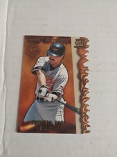 1997 Pacific Prisms Sizzling Lumber #SL-1B Rafael Palmeiro 