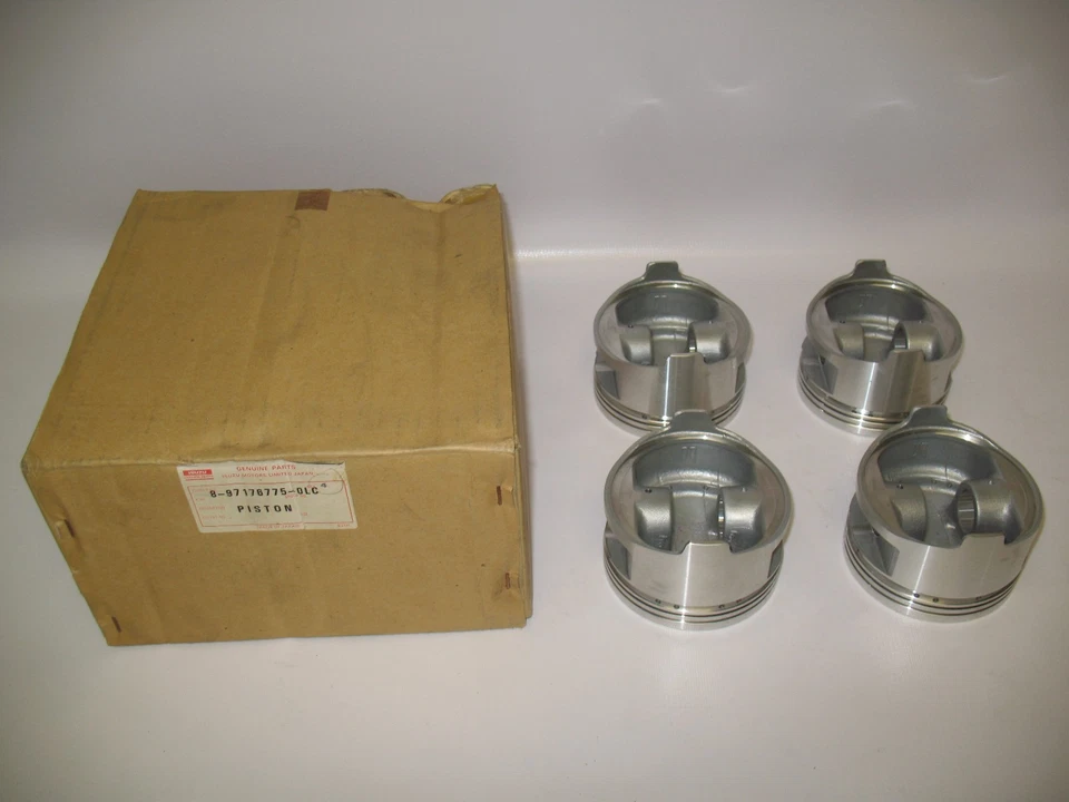 Nuevo juego de 4 cabezas de pistón Isuzu Trooper Rodeo Honda Passport 1992-1997 OEM  Foto 1 de 4