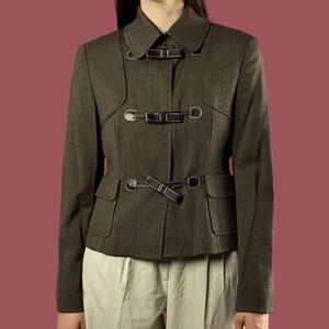 Escada Edition Vintage Women's Blazer - size 36 S Classic Toggle Closure Jacket - Picture 1 of 8