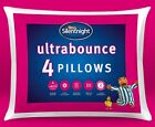 Silentnight Ultrabounce Pillow 4 Pack Comfy Soft Support Bed Pillows Bouncy Snug