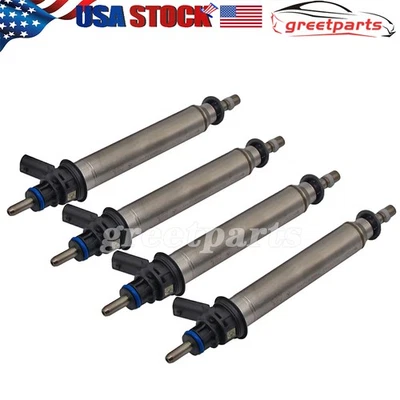 4PCS Fuel Injectors For 2012-16 Mercedes-Benz ML350 GLK350 E350 2.0L 3.0L 3.5L Foto 1 de 4