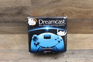 Controller Sega Dreamcast 2000 OEM blu originale **SOLO SCATOLA** con manuale - Foto 1 di 9
