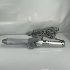 John Frieda Curling Iron Gray 1.25" Barrel Model JFC9 Curler Silver - Picture 1 of 9