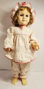 Vintage Chatty Cathy 3 Piece Pajamas Set 1960's - DOLL SOLD SEPARATELY - Picture 1 of 19