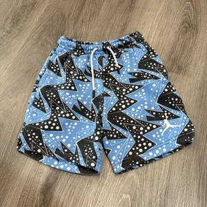 Jordan Boys AJ6 March Madness Shorts S 8-10 Youth University Blue Sweat Shorts - Picture 1 of 8